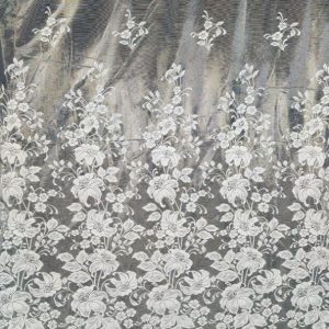 CORTINA JACQUARD 2.10 CON CENEFA BLANCO COD:1641
