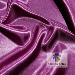 SATIN LISO BORDO COD:1749