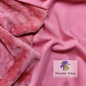 DEPORTIVO CON CORDERITO LISO ROSA COD:6377
