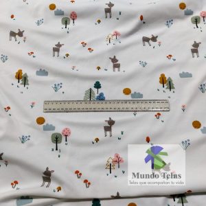 INTERLOC ESTAMPADO 1-15 100% ALGODON ANCHO 1.9 COD:5174