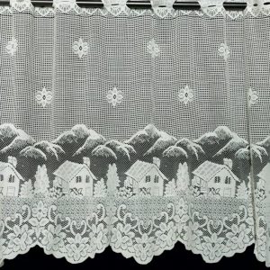 CORTINA JACQUARD 0.90 MANTECA COD:828