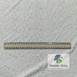 BRODERIE ELASTIZADO BLANCO COD:6616