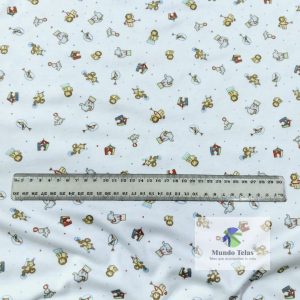 Ideal para piyamas, camisetas, ropa de bebé, baberos, bandanas. Ancho 1.50 MTS.