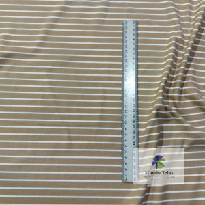 YERSEY PELETIZADO RAYADO CAMEL COD:6952