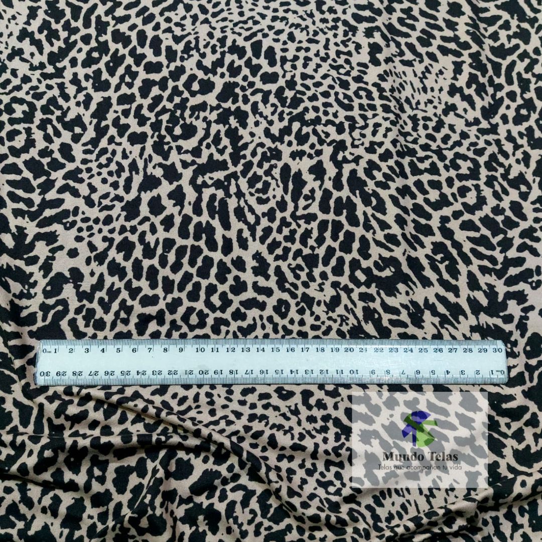 YERSEY FRIO PELETIZADO ESTAMPADO P-15 ANIMAL PRINT COD:4643