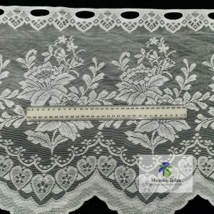 CORTINA JACQUARD 0.45 MANTECA COD:3267