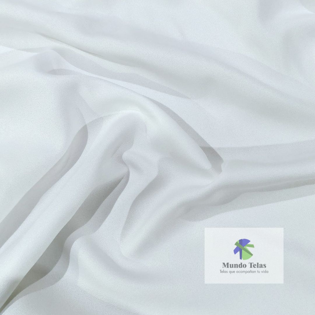 CREP CORTINERÍA 3 MTS BLANCO COD:2520