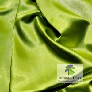 SATIN ELASTIZADO VERDE MANZANA COD:2544