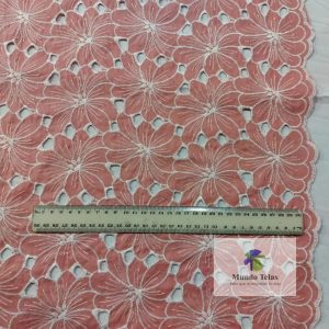 ALGODON BORDADO 2 ROSA FUERTE COD:5446