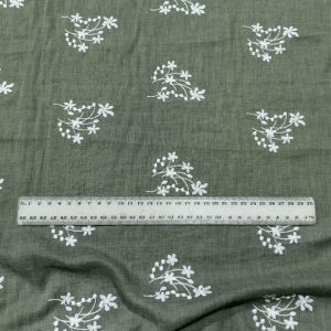 JEAN BORDADO CAMISERI VERDE SECO COD:2892