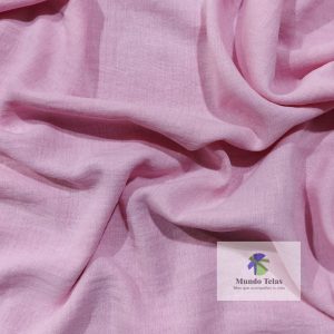 LINO POLYESTER LISO ROSA COD:5263