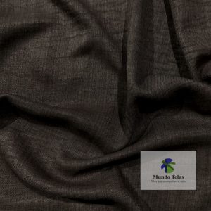 LINO POLYESTER MELANGE MARRON COD:5259