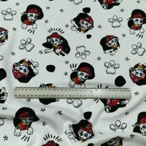 TELA ESPONJA ESTAMPADA PAW PATROL COD:3421