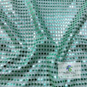 LAME LENTEJUELAS VERDE MENTA COD:3043