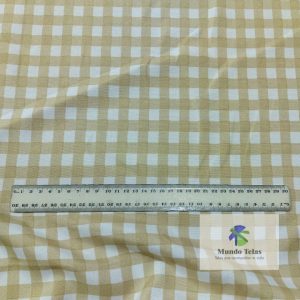 PANAMA CUADROS BEIGE COD:2391