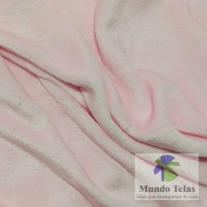 PELUCHE TERCIOPELO LISO ROSA COD:1312