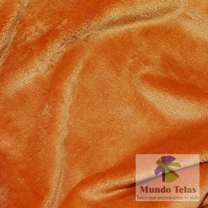 PELUCHE TERCIOPELO LISO TERRACOTA COD:2395