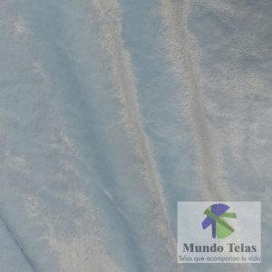 PELUCHE TERCIOPELO LISO CELESTE COD:1313