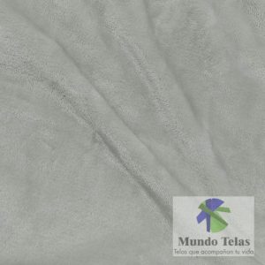 PELUCHE TERCIOPELO LISO GRIS COD:1316