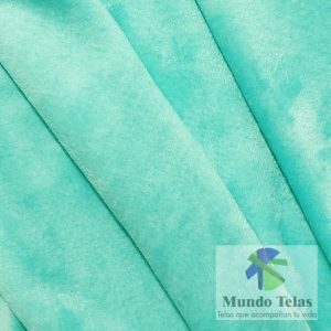 PELUCHE TERCIOPELO LISO MENTA COD:3332