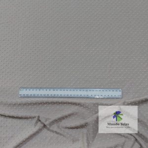 YERSEY ELASTIZADO PLUMETIE LISO BEIGE OFERTA COD:4148