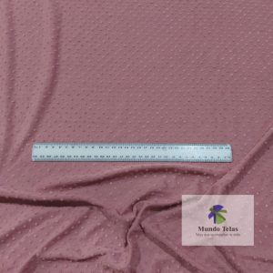 YERSEY ELASTIZADO PLUMETIE LISO ROSA OFERTA COD:4145